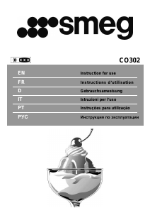 Руководство Smeg CO302 Морозильная камера