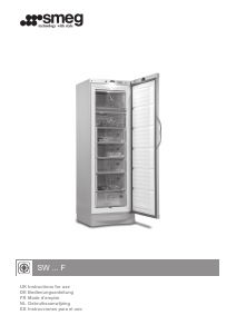 Manual Smeg CV35XS5 Freezer
