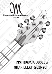 Instrukcja Mayones Setius 6 Gitara