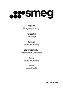 Brugsanvisning Smeg FF18EN3HX Fryser