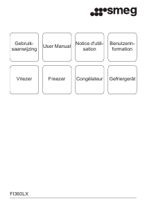 Bedienungsanleitung Smeg FI360LX Gefrierschrank