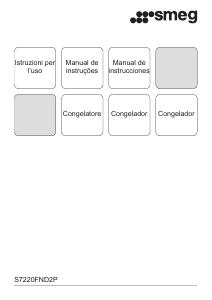 Manual de uso Smeg SD7220FND2P Congelador