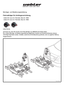 Bedienungsanleitung Uebler X21 nano Fahrradträger