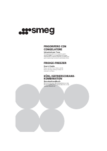 Manuale Smeg CB30PFNF Frigorifero-congelatore