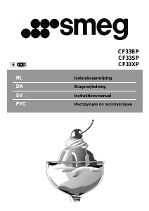 Bruksanvisning Smeg CF33SP Kyl-frys