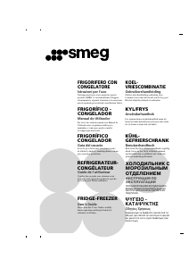 Bedienungsanleitung Smeg CF35PNFL Kühl-gefrierkombination