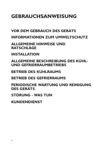 Bedienungsanleitung Smeg CR325ANF Kühl-gefrierkombination