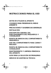 Manual de uso Smeg CR328AZD7 Frigorífico combinado