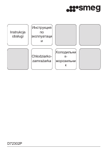 Instrukcja Smeg D72302P Lodówko-zamrażarka