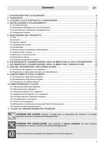 Manuale Smeg F32PVA Frigorifero-congelatore