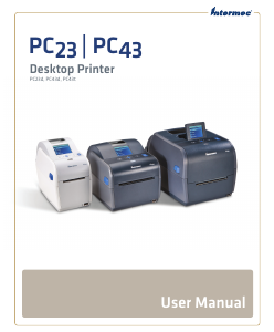 Manual Intermec PC43 Label Printer