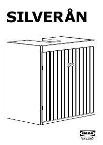 Manual de uso IKEA SILVERAN Armario bajo