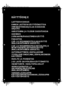 Käyttöohje Smeg FA550X Jääkaappipakastin
