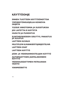 Käyttöohje Smeg FA550X2 Jääkaappipakastin