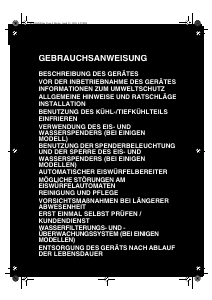 Bedienungsanleitung Smeg FA550XBI Kühl-gefrierkombination