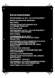 Bruksanvisning Smeg FA720X Kyl-frys