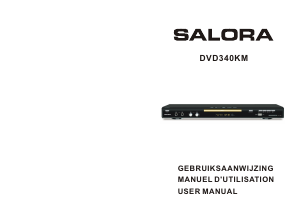 Bruksanvisning Salora DVD340KM DVD spelare