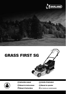 Εγχειρίδιο Garland Grass First SG Μηχανή του γκαζόν