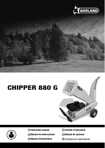 Manual de uso Garland Chipper 880 G Biotriturador