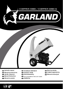 Manual de uso Garland Chipper 1080 Biotriturador