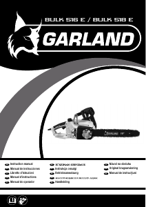 Manuale Garland Bulk 518 E Motosega