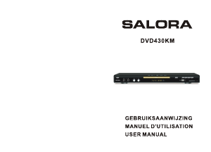 Bruksanvisning Salora DVD430KM DVD spelare