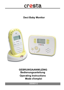 Manual Cresta BBM012 Baby Monitor