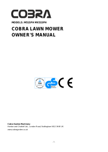 Handleiding Cobra M51SPH Grasmaaier