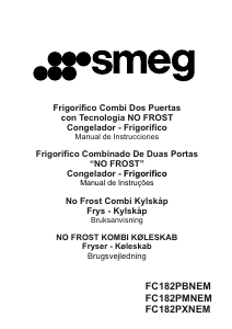 Manual de uso Smeg FC182PMNEM Frigorífico combinado