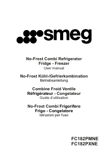 Bedienungsanleitung Smeg FC182PXNE Kühl-gefrierkombination