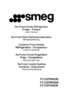 Bedienungsanleitung Smeg FC182PXNEM Kühl-gefrierkombination