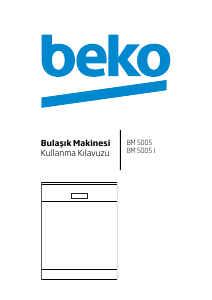 Kullanım kılavuzu BEKO BM 5005 Bulaşık makinesi