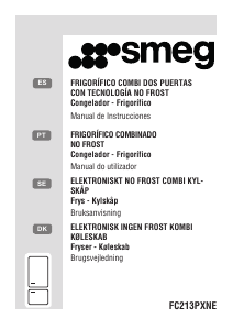 Bruksanvisning Smeg FC203PXNE Kyl-frys