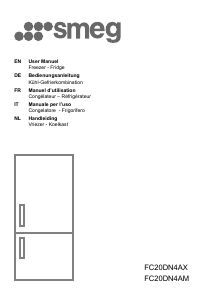 Bedienungsanleitung Smeg FC20DN4AX Kühl-gefrierkombination