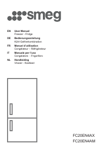 Manual Smeg FC20EN4AX Fridge-Freezer