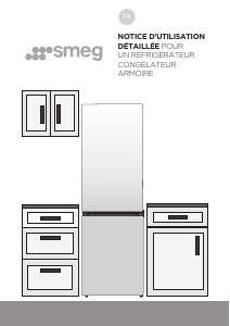 Mode d’emploi Smeg FC20XDNE Réfrigérateur combiné