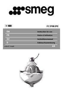 Mode d’emploi Smeg FC370B2PE Réfrigérateur combiné