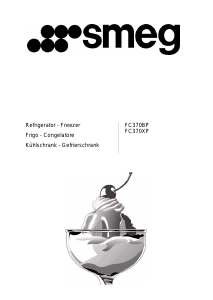 Bedienungsanleitung Smeg FC370BP Kühl-gefrierkombination