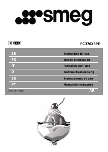 Bedienungsanleitung Smeg FC370X3PE Kühl-gefrierkombination