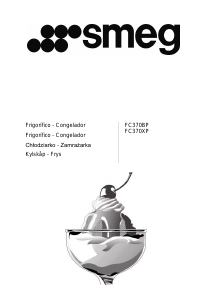 Manual de uso Smeg FC370XP Frigorífico combinado