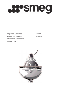 Bruksanvisning Smeg FC400BP Kyl-frys