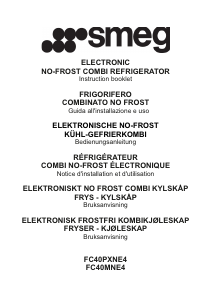 Manuale Smeg FC40PXNE4 Frigorifero-congelatore