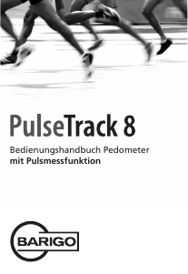 Bruksanvisning Barigo PulseTrack 8 Stegräknare