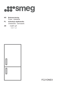 Instrukcja Smeg FC84EN4HX Lodówko-zamrażarka