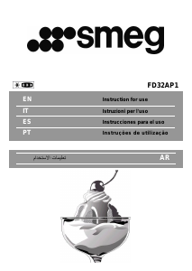 Manual Smeg FD32AP1 Fridge-Freezer