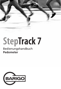 Bruksanvisning Barigo StepTrack 7 Stegräknare