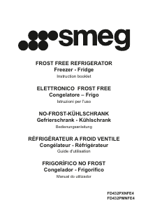 Bedienungsanleitung Smeg FD432PXNFE4 Kühl-gefrierkombination