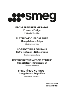Manuale Smeg FD432PXNFE4 Frigorifero-congelatore