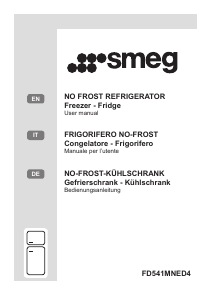 Bedienungsanleitung Smeg FD541MNED4 Kühl-gefrierkombination
