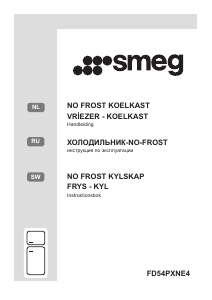 Bruksanvisning Smeg FD54PXNE4 Kyl-frys